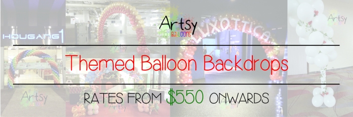 , Balloon Backdrop, Singapore Balloon Decoration Services - Balloon Workshop and Balloon Sculpting